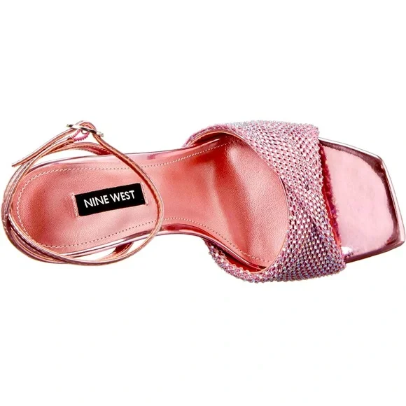 New Nine West Women's Twinkle Heeled Sandal - Picture 4 of 15